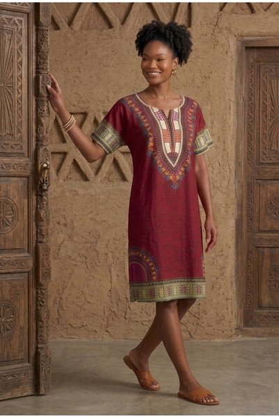 VİSKOYAT Summer and Beach Marrakech Long Dress