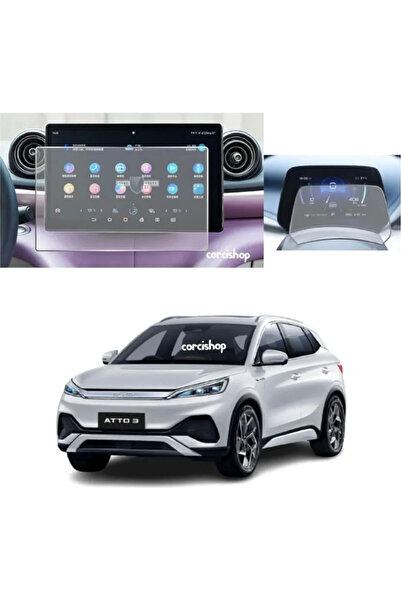 PiyasaSepeti Byd Atto 3 15.6 Inch Multimedia and Indicator 9H Nano Screen Pro...