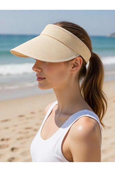 Deeplively Pălărie de paie pentru femei Pălărie de plajă de vară Calitate Pre...