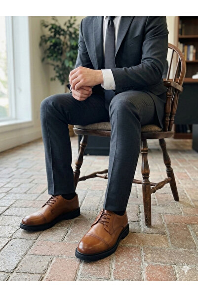 oflamaz Pantofi pentru bărbați, 100% piele naturală la interior și la exterio...