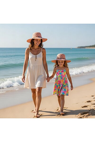 BY SCK Ženski slamnati šešir, letnji šešir za plažu, vrhunski kvalitet - sklo...