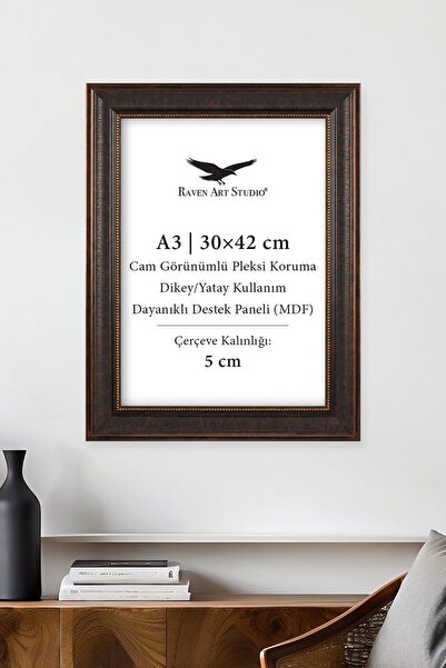 Raven Art Studio Madame A3 Dimensiune 30cm x 42cm Ramă de documente pentru fo...