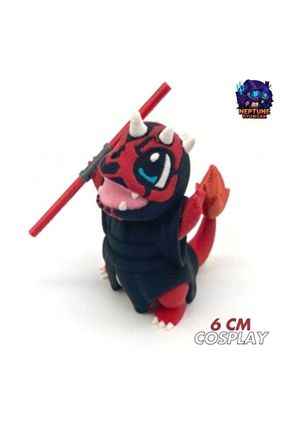 Neptune #0004 Darth Maul Charmander Pokemon Figürü (Star Wars)