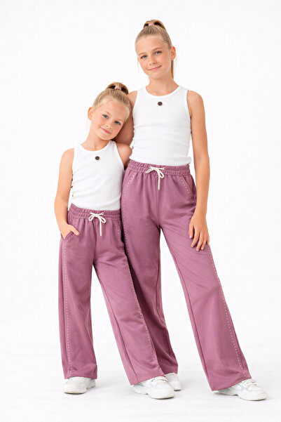 RAPAPA Κοριτσίστικο Φαρδύ Πέτρινο Φούτερ 7836M