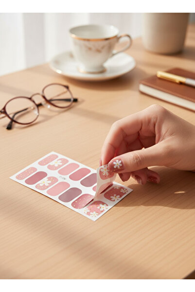 BBeauty Jel Tırnak Etiketi Kendinden Kolay Yapışkanlı Desenli Uvsiz Gel Nail ...