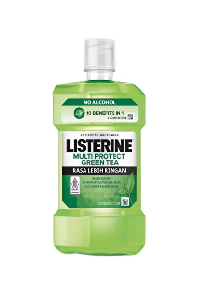 Listerine Natural Green Tea Antibacterial Fresh Breath Daily Mouthwash Mini (...
