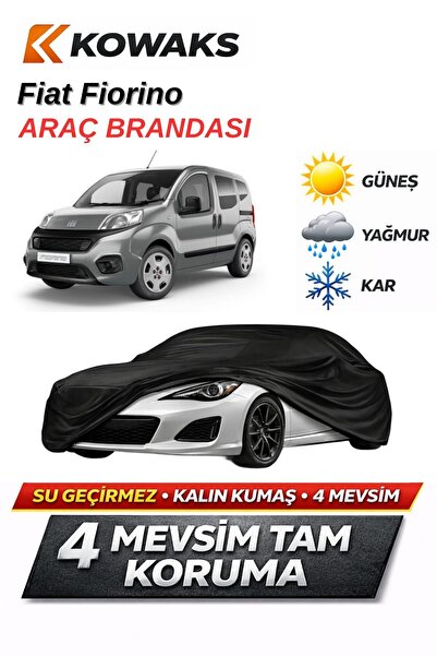KOWAKS Fiat Fiorino Oto Branda, Araba Brandası, Siyah