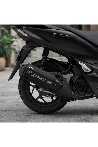 YÜKSELEN Honda PCX 125/150 Egzoz Koruma Demiri (Siyah)