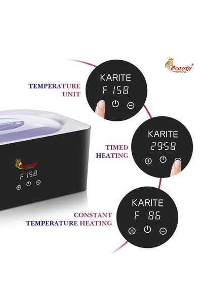 beauty links Professional paraffin wax warmer with digital display, 4000 ml
