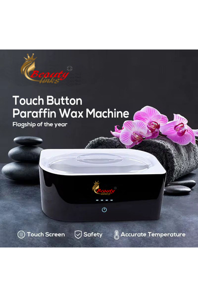 beauty links جهاز تسخين شمع البارفين احترافي مع شاشه رقمية 4000 مل
