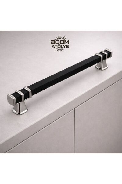 Boom Atölye Kare Metal Dolap Kulpu 96-224 mm Modern Mutfak Çekmece Mobilya Kulpu