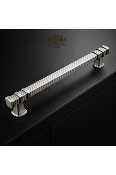 Boom Atölye Kare Metal Dolap Kulpu 96-224 mm Modern Mutfak Çekmece Mobilya Kulpu