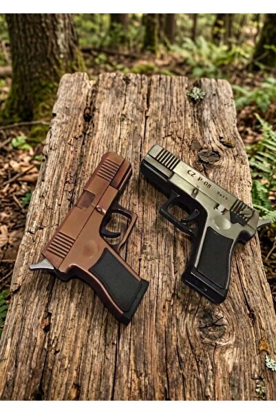 H.D ÇAKİBİÇAK DÜNYASİ MİNİ TABANCA GÖRÜNÜMLÜ METAL ÇAKMAK