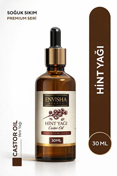 Envisha Beauty Doğal Hint Yağı – %100 Saf Soğuk Sıkım 30 ML ( Castor Oil )