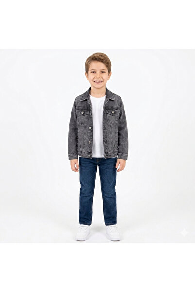 CUBBUX سترة الدنيم للأطفال