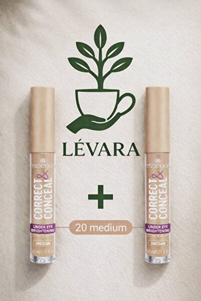 Essence ايسنس كونسيلر تحت العين كوريكت آند كونسيل درجة 20 ميديم | 3.5 مل X2 ق...