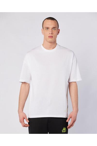 Kappa Fortes Tee Erkek Beyaz Comfort Tişört