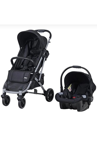 Prego 2024 Covi Plus Kabin Travel Sistem Bebek Arabası SİYAH