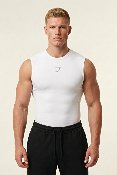 Stylovi Σαρκ+ Πρέμιουμ Αμάνικο Μπλουζάκι Συμπίεσης για Αθλήματα |   Ελαστικό ...