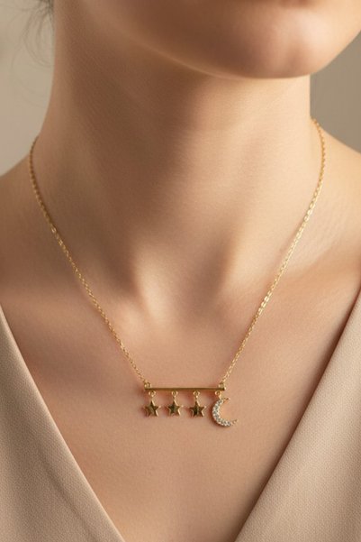 XUPING JEWELRY Stil Incisi/Xupıng Jewelry 14 Ayar Altın Kaplama Zirkon Taşlı ...