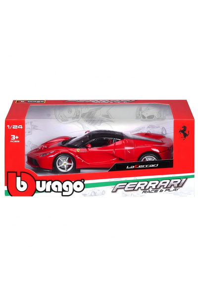 Burago Mașină de jucărie Sunman Burago La Ferrari roșie pentru băiat