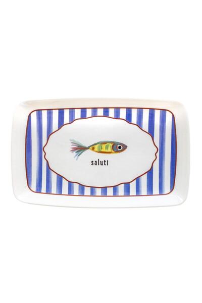 The Mia Fish Dikdörtgen Servis 34x25 cm FSH0007