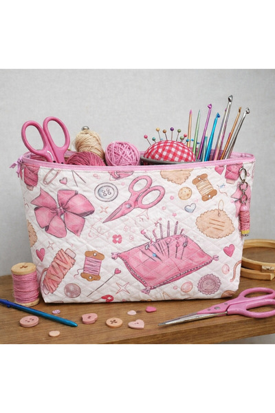 ArzuDesign Elişi Hobi Malzeme Çantası