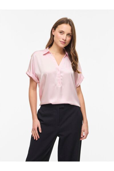 VILA Hemd VIENNA Kurzarm