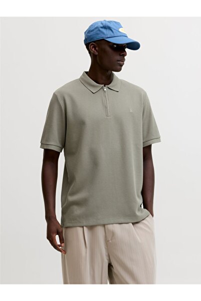 Jack & Jones Μονόχρωμο Πόλο Σερφάρι "