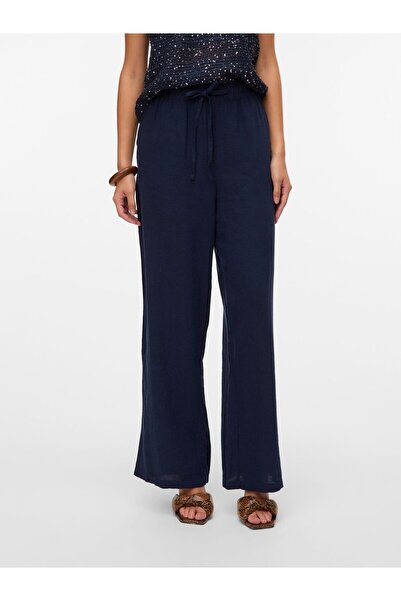 Vero Moda Beinschnitt VMLINN Mittlere Taille Hortumu ile hortum