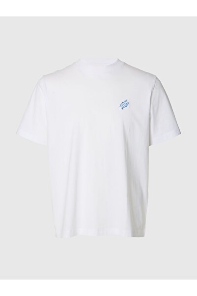 SELECTED T-Shirt Besticktes