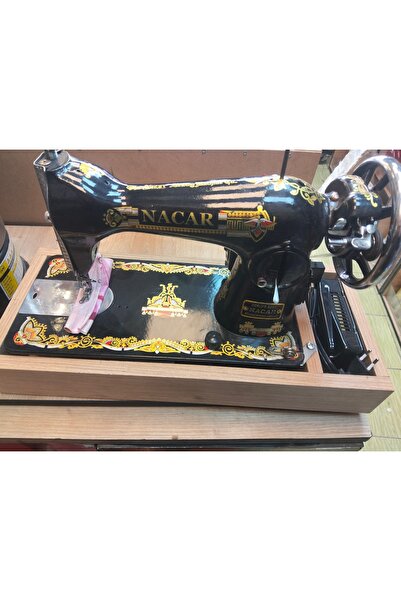 MERİÇ NOSTALJİ DİKİŞ MAKİNASİ yenilenmiş kara kafa çanta altı ve motoru ile ç...