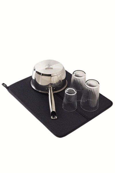 IKEA Bulaşık Kurutma Örtüsü Koyu Gri