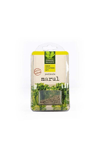 Osmanlı Bahçesi Yedikule Marul Tohumu Yetiştirme Seti