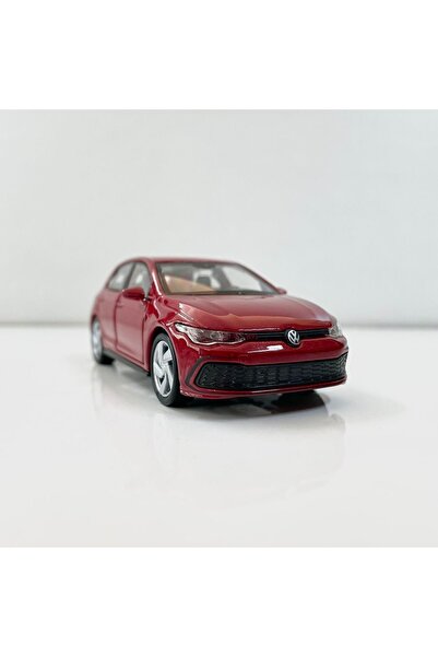 WELLY 1:36 Ölçek Volkswagen Golf 8 Gti Çek Bırak Metal Araba Bordo