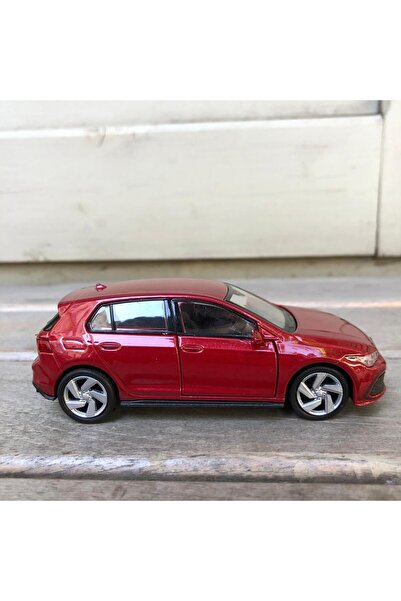 Toys Welly Welly 1:36 Ölçek Volkswagen Golf 8 Gti Çek Bırak Metal Araba Bordo