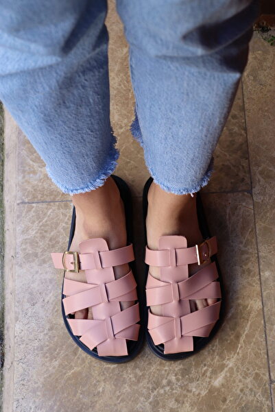 diya shoes Gvanta Papuci pentru femei model cu zăbrele zilnic Accesoriu metal...