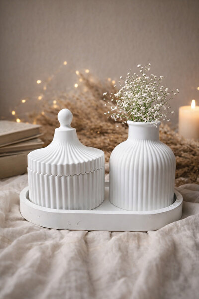 Home Misse El Yapımı Dekoratif Kokulu Mum Seti