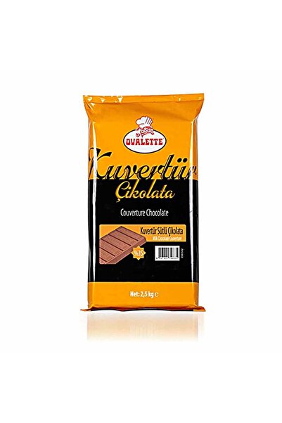 OVALETTE SÜTLÜ KUVERTÜR 2,5 KG