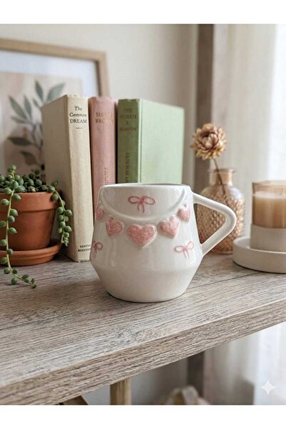 MUTLULUK KAPINDA Custom Handmade Embossed Mug
