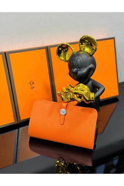 gül sezgin butik POȘETĂ DE CADOU BEREKET DE CULOARE PORTOCALIE PENTRU FEMEI