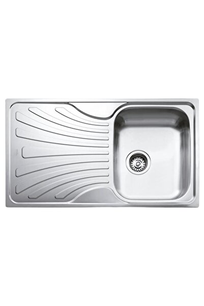 Teka NERİSSA 50 B MİKROKETEN SOL DAMLALIKLI PASLANMAZ ÇELİK MUTFAK EVYESİ