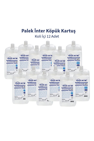 Palex 1000 CC KÖPÜK SABUN KARTUŞ 12 ADET