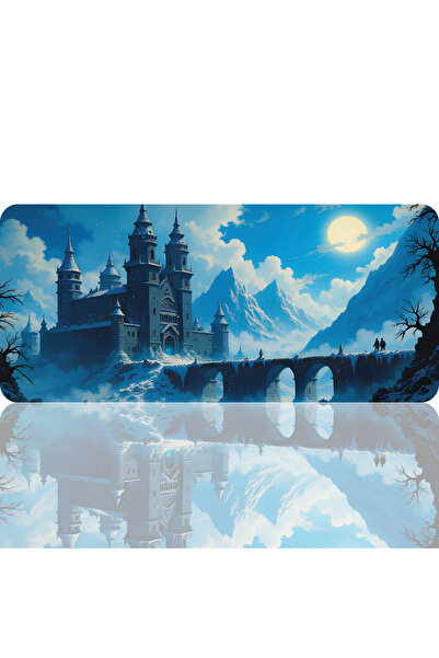 BLS 70X30 Cm Oyuncu Gaming Mouse Pad Kaymaz Kauçuk Taban Fare Altlığı Mousepa...