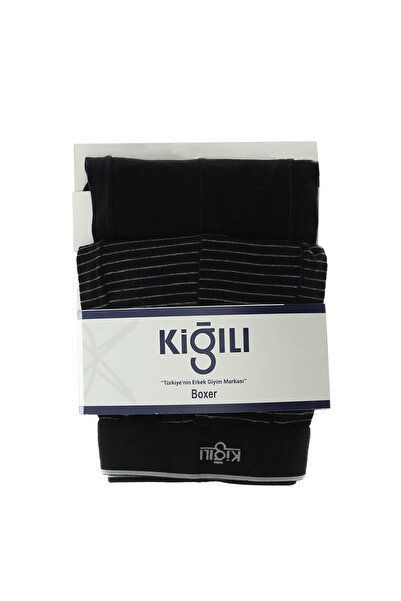 Kiğılı Σετ 2 βαμβακερών μπόξερ με σχέδια