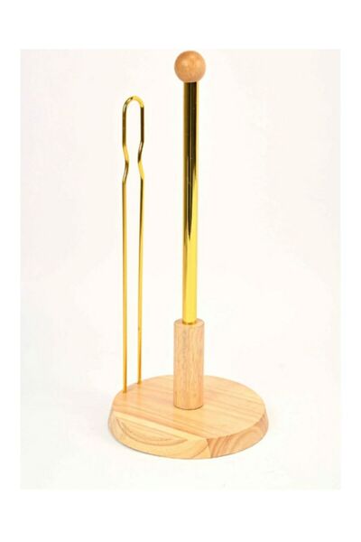 WAPPA حامل المناشف الورقية الخشبية، حامل المناشف الملفوفة،