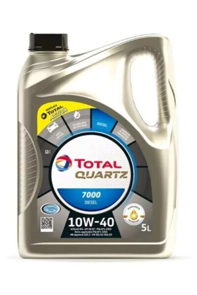 TOTAL Ulei de motor TOTAL QUARTZ DIESEL 7000 10W40 5L