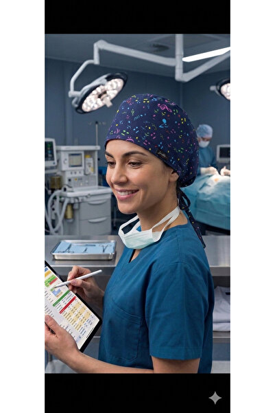 Limitless Nota Sa deznom Kapa za hirurške medicinske sestre