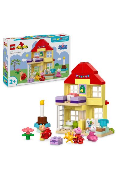 LEGO Set Duplo Peppa Pig Căsuță ziua de naștere 10433 - pentru vârste de la 2...
