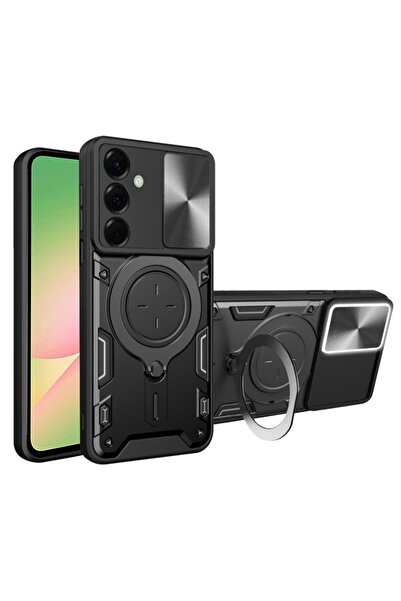 SKYDDAR INNOVATION Husă pentru Samsung Galaxy A56 5G, CamGuard Pro, inel magn...